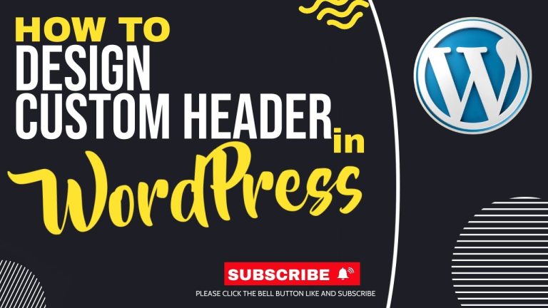 how to create header in WordPress Elementor Tutorial - Portsalubria ...